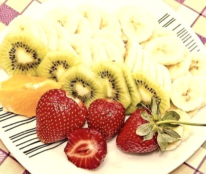 Banana, Strawberry, Fruit