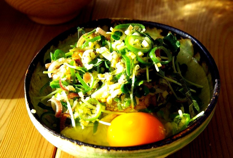 egg sauce over rice (by Ataj)