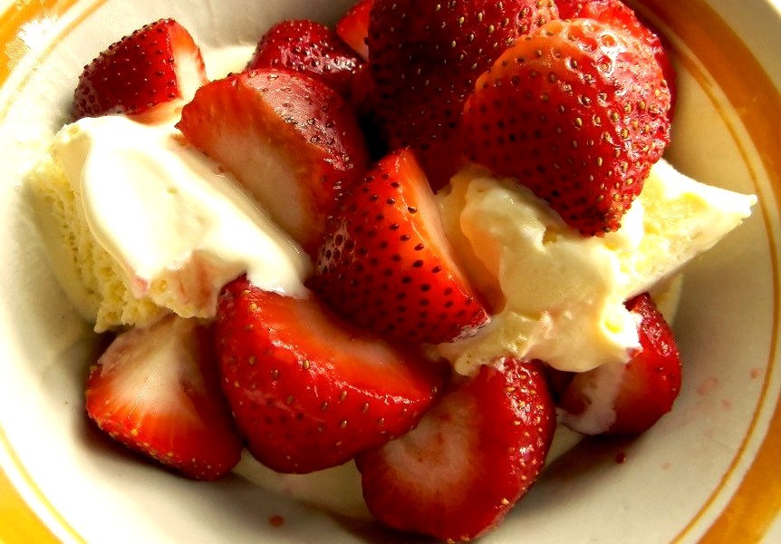 Strawberries & Ice Cream