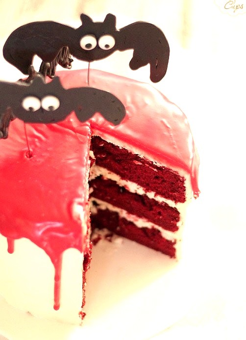 vampire bat cake.