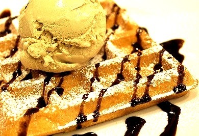 Ice-Cream, Waffle