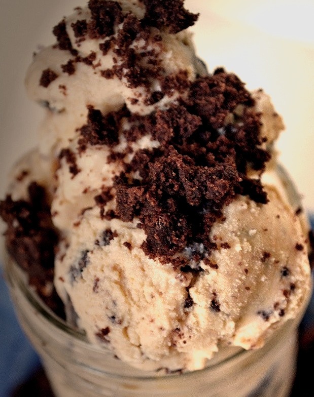 Peanut Butter Brownie Swirl Ice Cream