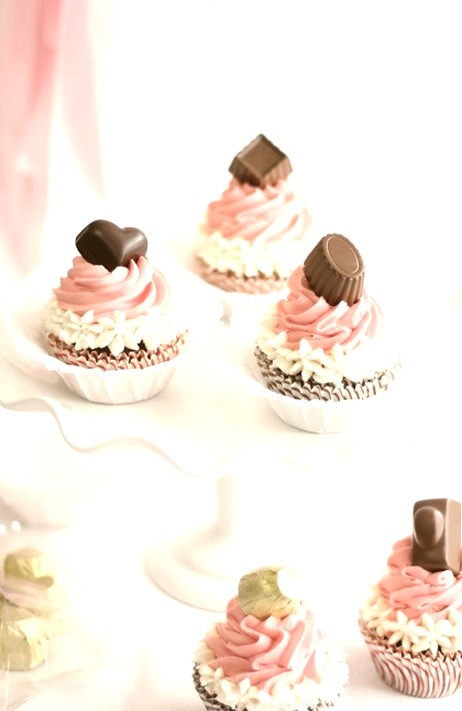  Neapolitan Bonbon Cupcakes